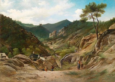 The Klausen in Mödling near Vienna by Elias van Bommel